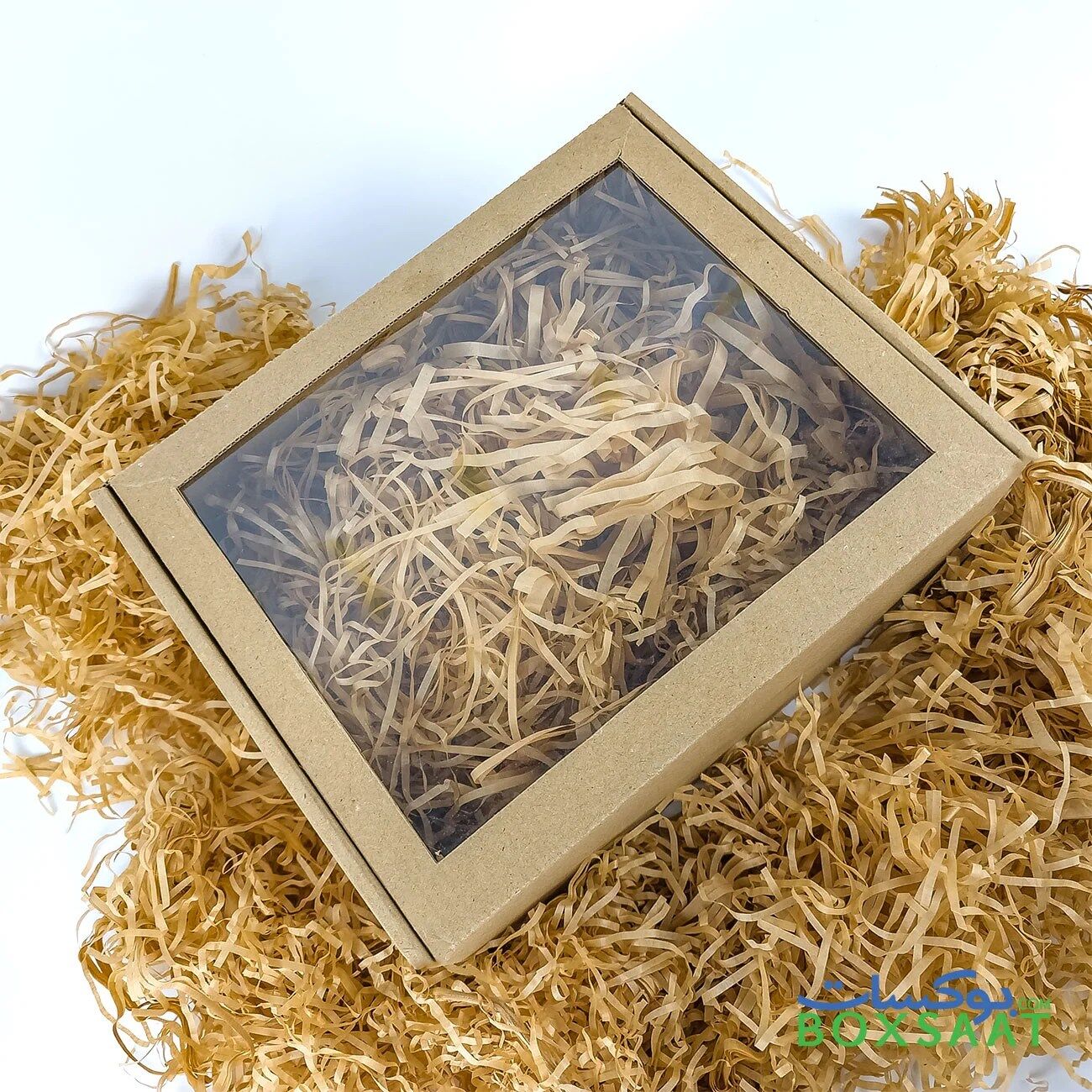 Corrugated Box with PVC Lid - Size 24Wx20Lx10H